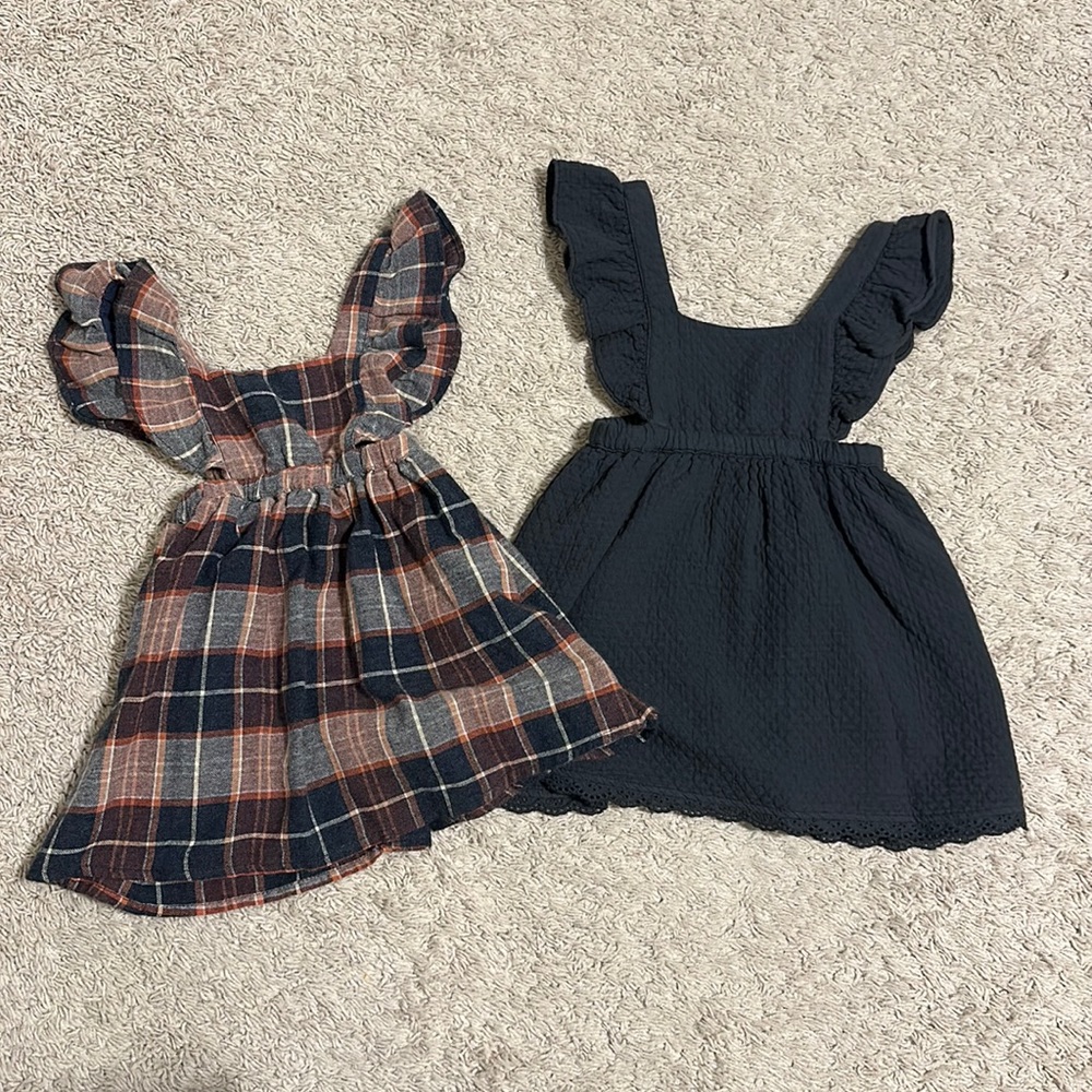 Zara Toddler Girl Pinafore Dresses